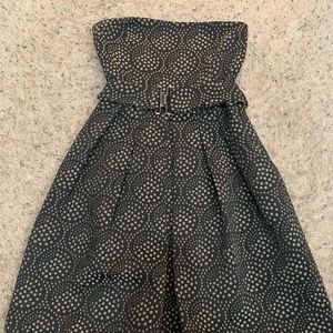 Strapless cocktail dress